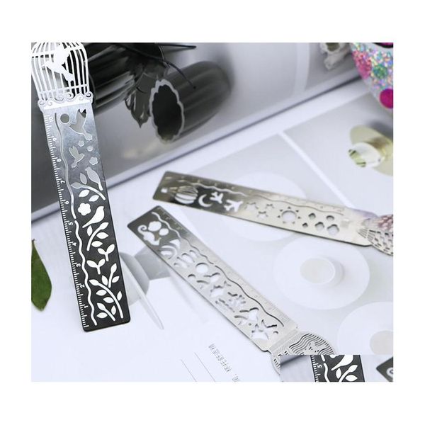 Bookmark 4 Styles clássico metal render markmark Creative Student Gifts Antique Stationery Steel Fashion 159 N2 Drop Drop of DHT0D