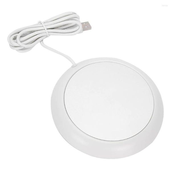 Tapetes de mesa usb alimentado por aquecimento elétrico Base Base tapete de café Cuple mais quente para o escritório em casa use bloco térmico