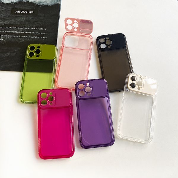 Custodia per cellulare con specchio per trucco Jelly Color Flap per iPhone 14pro Max 15 14 Plus 13 12 11 Xsmax Xr X 7 8 Plus Cover posteriore in silicone morbido 100 pezzi