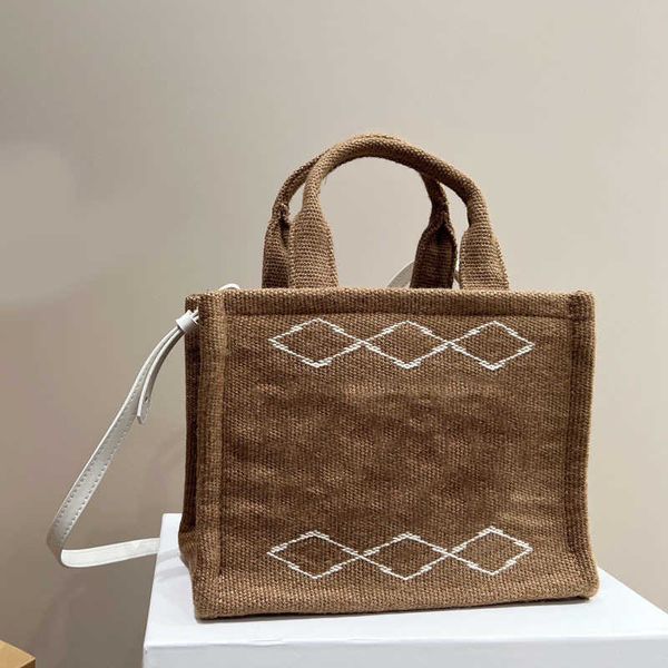 Totes Weave Große Einkaufstasche Handtasche für Frauen Stroh Shop Klassische Tasche Canvas Hochwertige Geldbörsen 221207