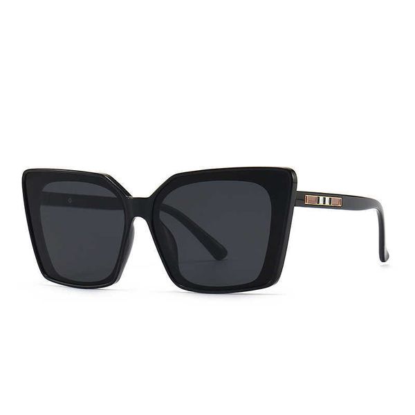 Sonnenbrille Luxus Frauen Cat Eye Sonnenbrille 2022 Mode Marke Designer Quadrat Sonnenbrille Für Männer Vintage Gradient Shades Oculos UV400
