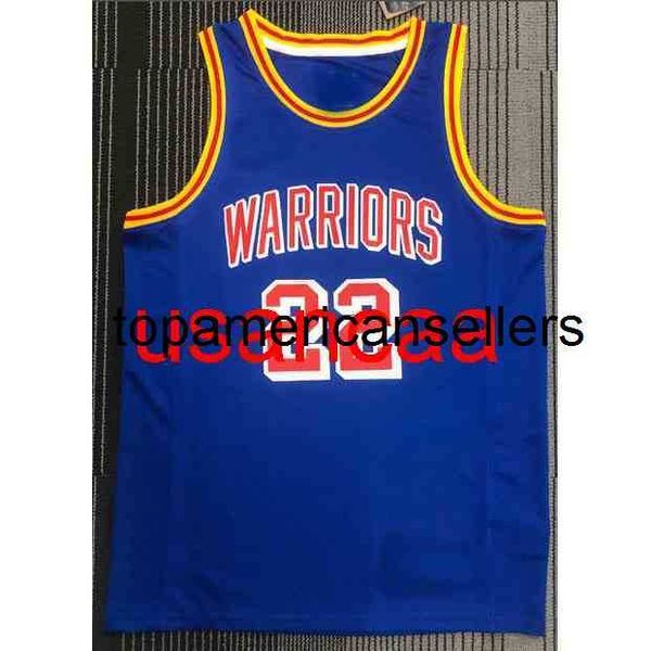 Все вышивка 22# Wiggins Retro Blue New 75th Basketball Jersey Настройка любого номера имя XS-5XL 6xl