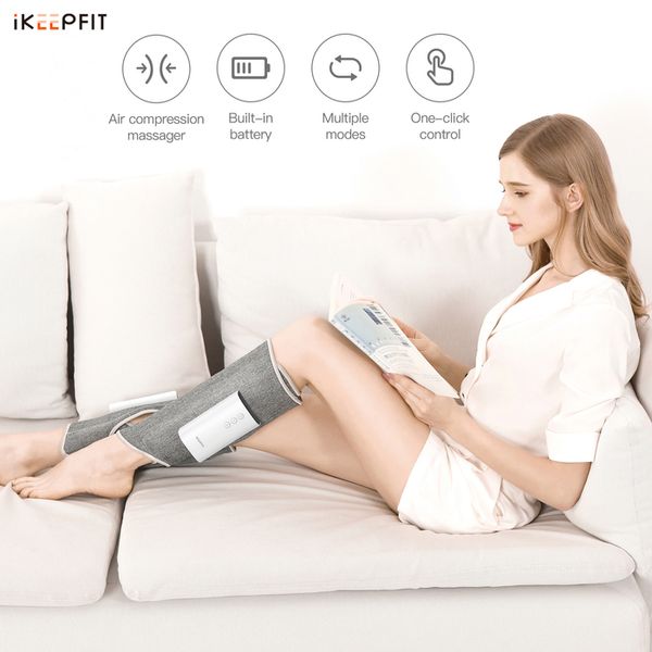 Massaggianti massaggianti ikeepfit Massager elettrico wireless con compressione dell'aria ricaricabile per la fatica muscolare del polpaccio di sollievo dal dolore Messa