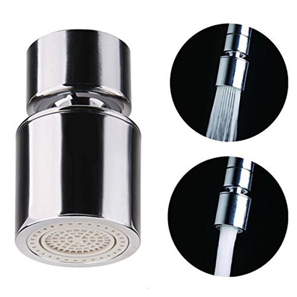 Rubinetti per lavabo da bagno Rubinetto girevole a 360 gradi Spruzzatore Materiale in rame Aeratore Rubinetti da cucina a doppia funzione 221207