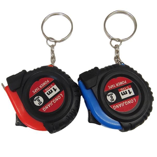 1m bant ölçeği Keychain Keyasyon Partisi Giysileri Ölçüm Cetvel Ölçüm Araçları Özelleştirilmiş Logo