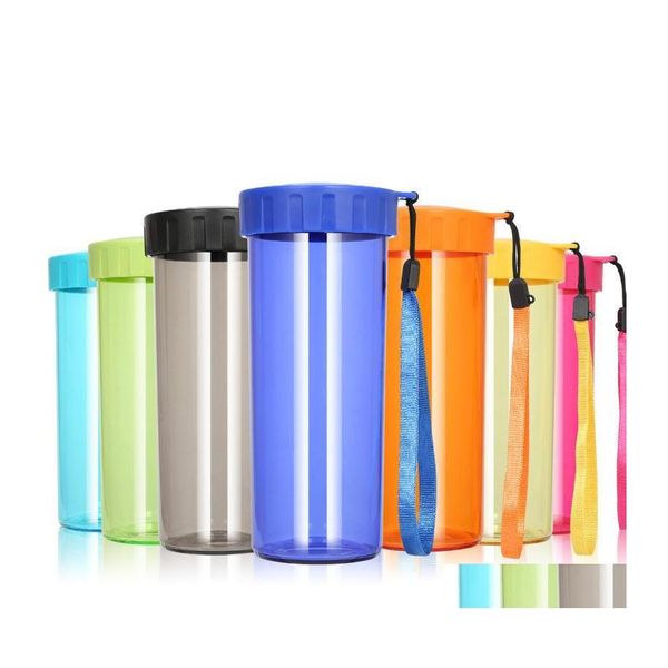 Tumblers 430ml Tumblers de plástico transparentes xícara de vazamento portátil e esportes de água portátil Sports handy water garraff fhl458wll gota deliv dhzyo