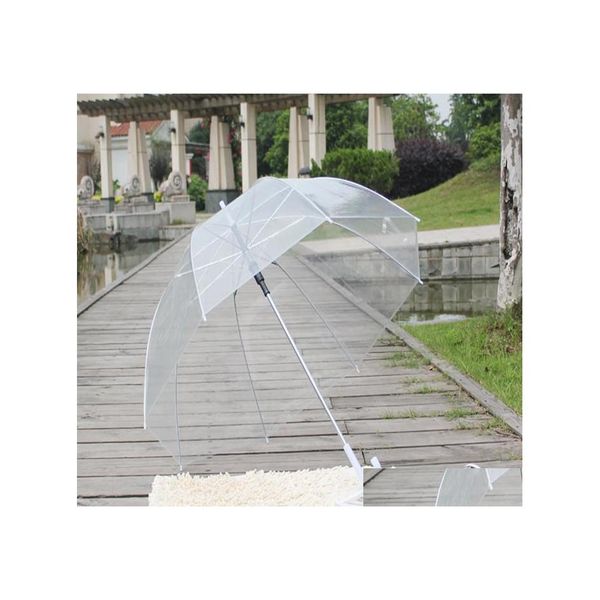 Ombrelli Elegante Semplicità Bolla Ombrello Cupola Profonda Apollo Ragazza Trasparente Fungo Chiaro Wq95 Consegna Goccia Giardino Domestico Houseke Dhjjb