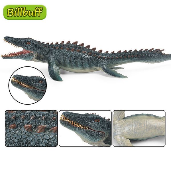 Ação Figuras de brinquedo Simulação Dinosaur Like Like Mosasaurus Modelo Coleção de bonecas Educational Toy for Children Gift 221208