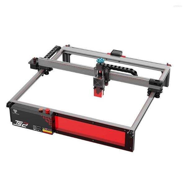 Impressoras Twotrees TS2 80W Máquina de gravador a laser 450x450mm XY Chave de limite de limite Tecnologia de ponto comprimido Lightburn Giroscópio horizontal