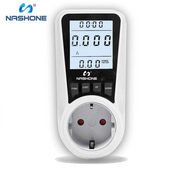 Digitales Wattmeter 220V 110V AC Leistungsmesser Stromverbrauch Energie EU-Stecker Kilowatt Leistung Strom