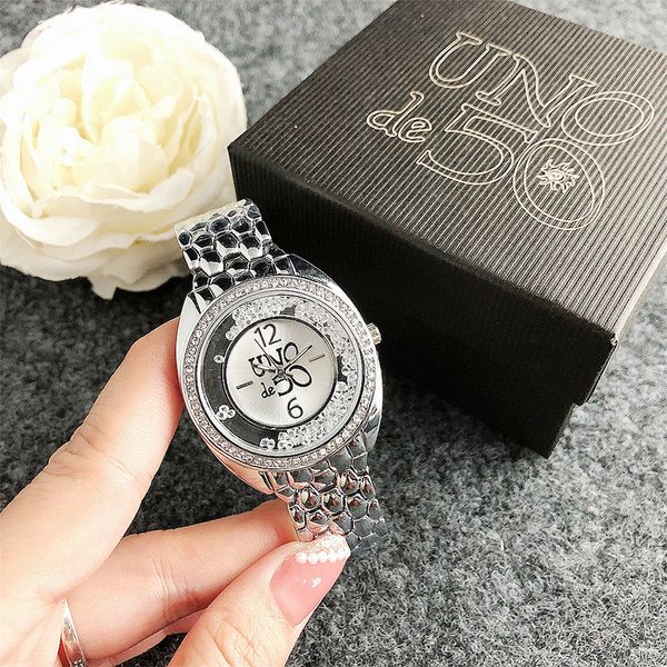 Unode50 Bracelet Chain Watch Designer Famous Brand Gold Diamond Luxury Watch Watch Watch UNS026 Annajewel