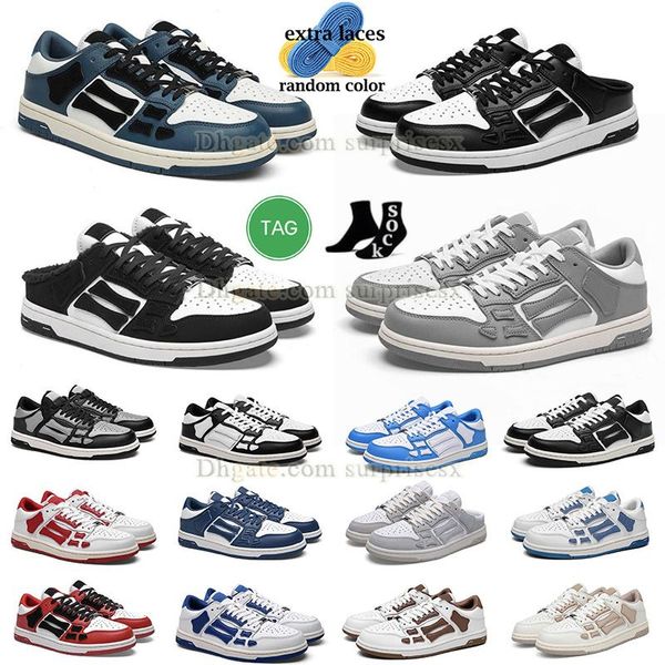 Hot New Running Shoes Og High AIVIIRI Lows Fashion Designer All'ingrosso UNC Blu scuro Nero Bianco Rosa Verde Navy Brown Bred Red Mens Womesn Casual Sneakers Trainers