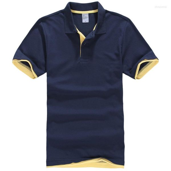 Polos de pólo masculino Nice de verão Camisa de pólo masculino de manga curta Algodão respirável Casual camisetas amantes Mulheres