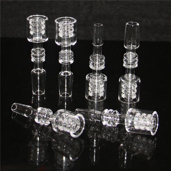 Hookahs Diamond Knot Quartz Nails Banger 10mm 14mm 18mm de quartzo masculino Dicas de pregos para bongos de vidro tubo de água