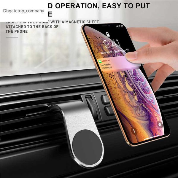 LOV Magnetic Car Telenting Stand para I 11 12 Samsung Mobile Air Vent Im Magnet em Mount GPS