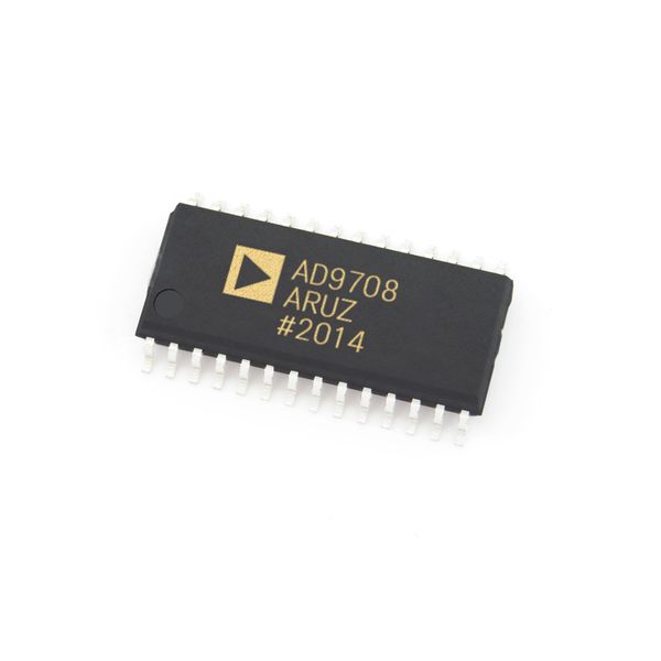 Novos circuitos integrados originais DAC 8 bits 125 MSPs TXDAC DAC AD9708Aruz ad9708aruzrl7 ic chip tssop-28 mcu microcontroller