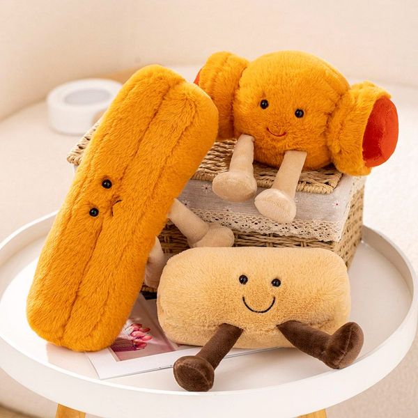 Симпатичные несчастные оладьи тосты для хлеба тьма плюшевые игрушки фаршированные мультфильм Счастья печень