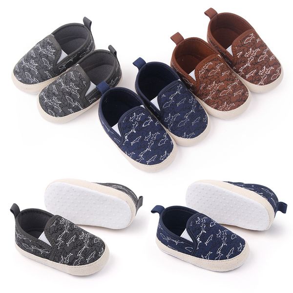 Ador￡vel rec￩m-nascido Walkers Baby Girl Garoto Sapro Sapato Anti-Slip Slip Sneaker Trainers Pre-Walker 0-18m