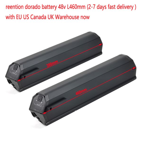 48V 13AH 17.5AH REENÇÃO DORADO PLUS Ebike Battery Packpatible para NCM Moscow Milano Aspen Electric City Bicycle Baterias Removíveis de Lithium