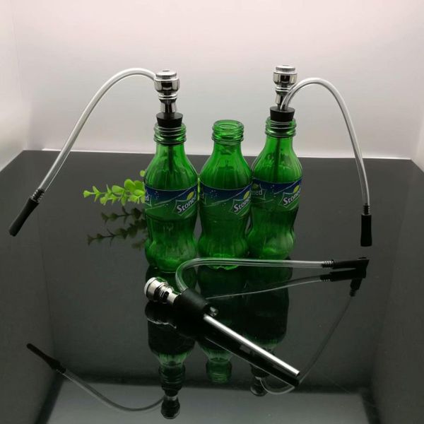 Neue Drachenschläuche Großhandel Glasbongs Zubehör Glas Wasserpfeife Rauchen