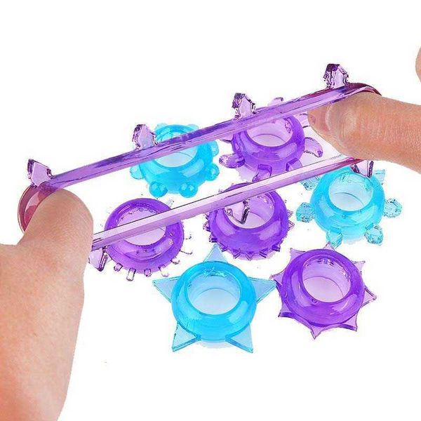 Cockrings sexo brinquedo de brinquedo de brinquedo anéis elásticos para adultos brinquedos sexuais homens Dildo bdsm glande glande ereção anel de manga