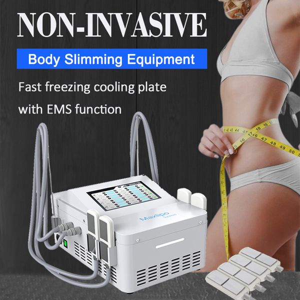 Cryolipolysis Fat Freeze Machine EMS Therapy Building Muscle Weight Loss Não Invasive Aperto Modelagem do Corpo
