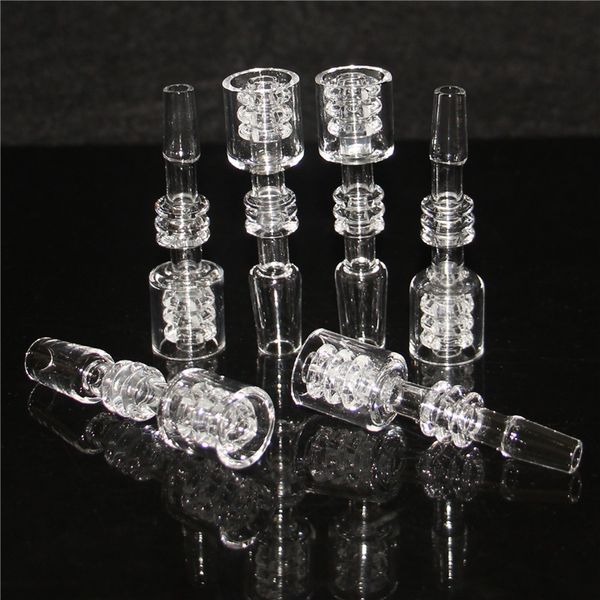 Кальяны алмазные узел вставка Quartz Enail Banger Nail с 10 мм 14 мм мужского сустава инструментов Quartz Tip Nails для 20модных нагревателей стеклянного пепла.