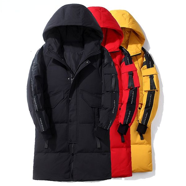 Men's Down Parkas Man Jacket Winter Plus Long Down Jackets Warx Grost Gross Coats Men Fashion Outwear Roupfits Classic Wind Bockets Parkas 221208