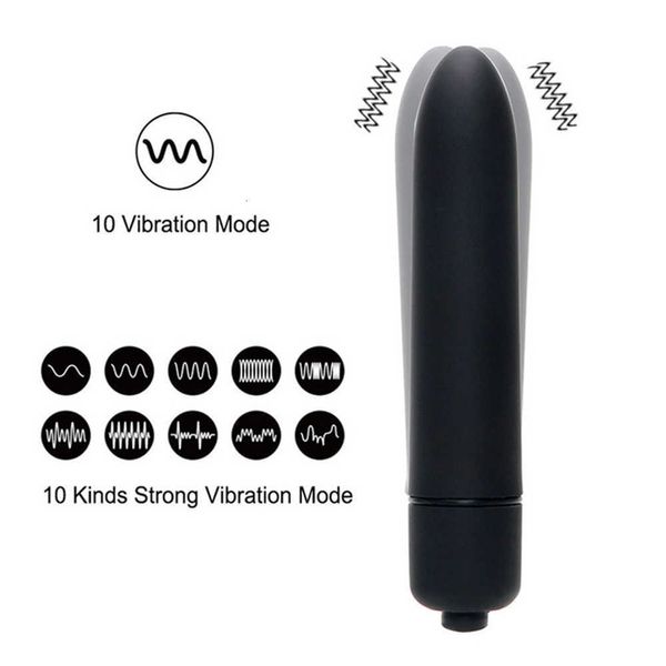 Brinquedo sexual Vibrador de massageador de corpo inteiro 10 VIBRAÇÃO VIBRAÇÃO DE VIBRAÇÃO TOMULAÇÃO adulta brinquedo vibratório Jump Love Egg Mini Bullet G Spot Spot Vagina para 5voj