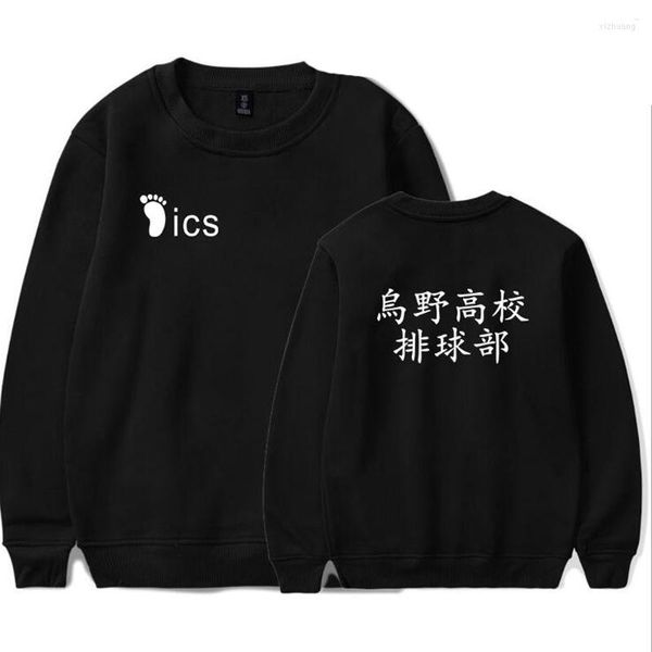 Herren Hoodies Haikyuu Anime Übergroßer Hoodie Casual Male Streetwear Fashion Sweatshirt Pullover Karasuno High School Volleyball Club