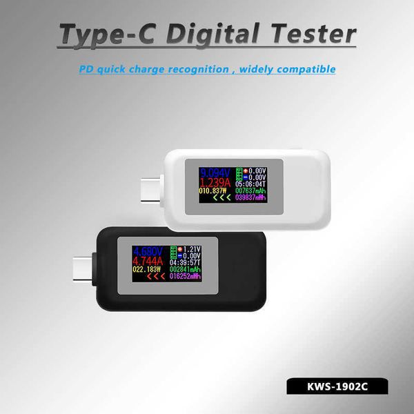 10 в 1 DC Type-C USB-тестер ток 4-30 В.