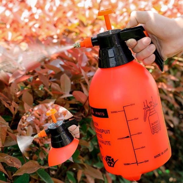 Attrezzature per irrigazione 0.8/1.5/2L Bottiglia da giardino a spruzzo a pressione manuale 2 modalità Pompa di compressione dell'aria Spruzzatore d'acqua Strumento di irrigazione da giardinaggio