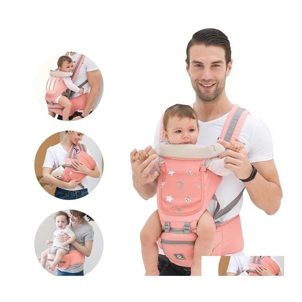 Marsupi Sling Zaini Marsupio ergonomico Infant Kid Hipseat Sling Wrap per Travel Hold Cintura in vita Zaino Sgabello 29 Drop Dhb9S