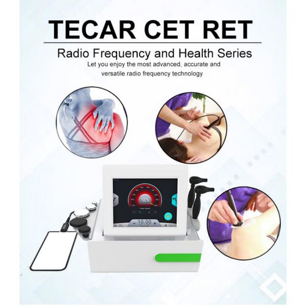 Portatile 2 in 1 Riscaldamento profondo Rf Radiofrequenza Fisioterapia Tecar Terapia Attrezzature Sollievo dal dolore Ret Cet Rf Terapie Macchina dimagrante222