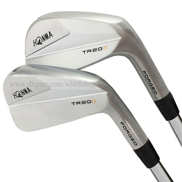 Men Golf Clubs Honma TR20B Golf Iron 3-10 Loft Forged Irons Set R/S Grafite ou Eixo de Aço