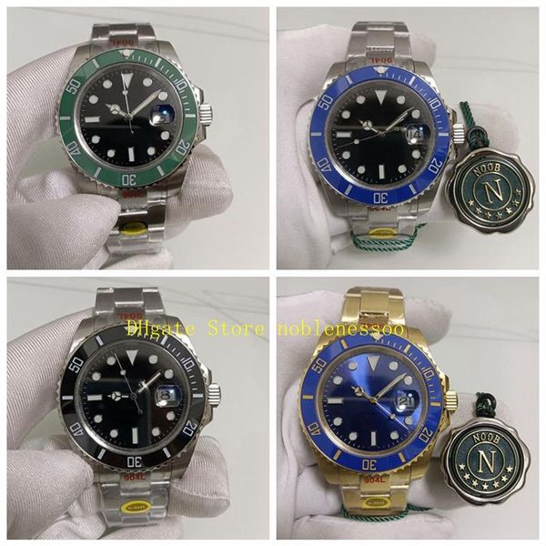 7 colores y caja de regalo Super N Factory 126610LN Reloj para hombre 41 mm Verde Negro Dial Cerámica Bisel 126610 NoobF 904L Eta Cal 2813 273f