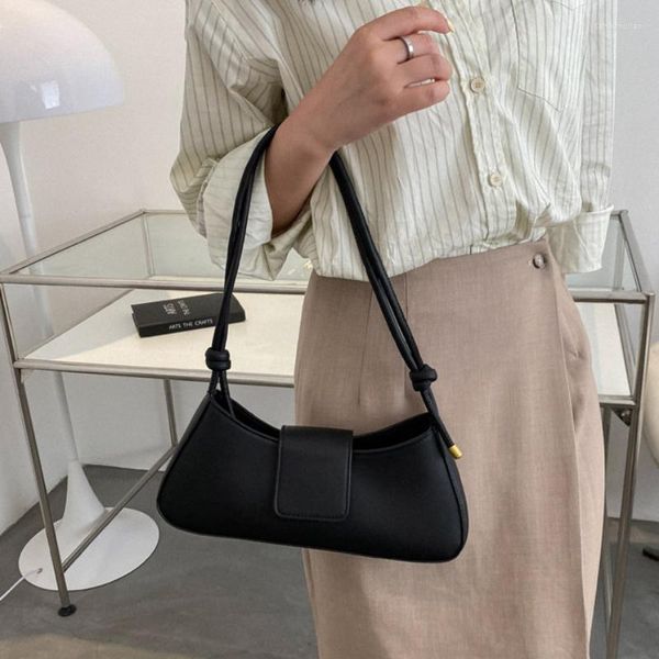 Borse da sera Borsa Del Progettista Coreano Casual Piccolo Messaggero delle Donne Semplice Spalla Portatile 2023 Bolsas De Mujer Trasporto Libero