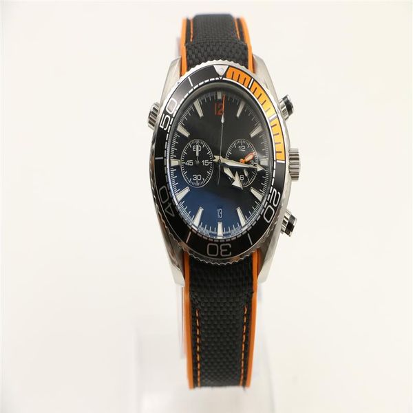 3 Styles Mens Sport Diver Watch orologi movimento al quarzo orologio da polso agente 007 Orologi da polso preferiti datario con lunetta girevole NO256g