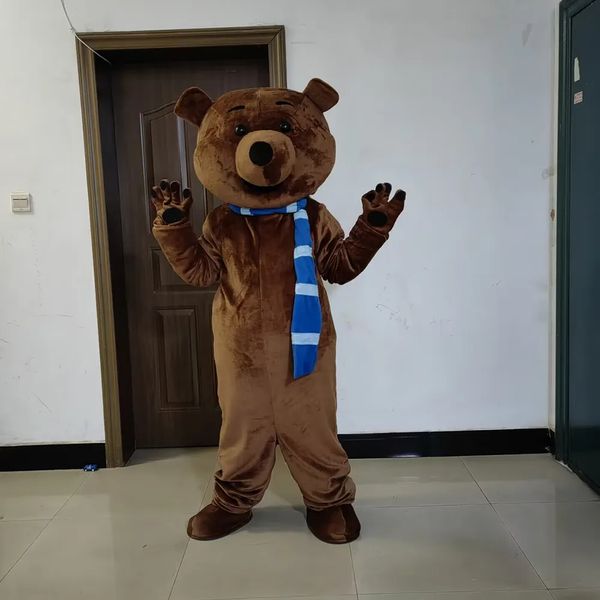 Oyuncak ayı kutup ayısı maskot kostümü Yürüyüş Cadılar Bayramı Büyük Ölçekli Reklam Tarafı Rolü Oyunu
