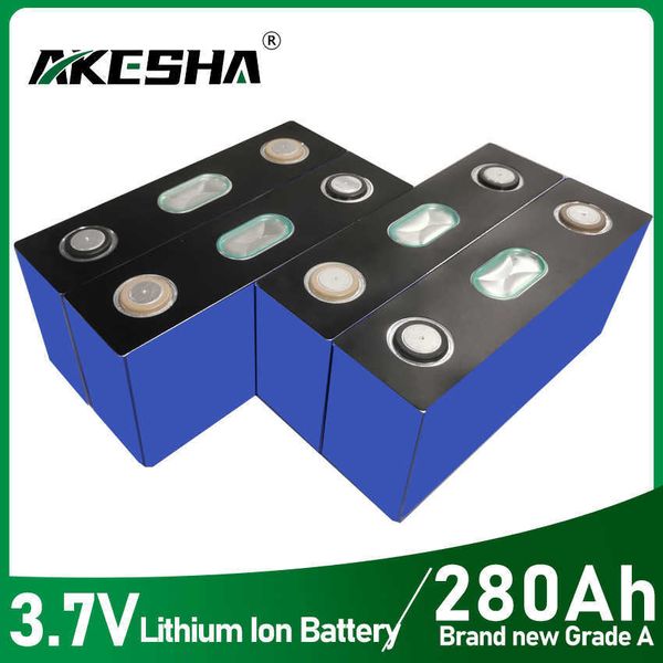 3.2V 280Ah Li-ion Celle Batteria al litio ternaria Batterie ricaricabili 4S 8S 16S Per 12V 24V EU US TAX