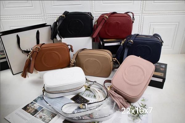 Bolsas femininas Carteira de alta qualidade Bolsa famosa Bolsas femininas Bolsas crossbody Soho Bolsa Disco Bolsa de ombro Bolsa com franjas