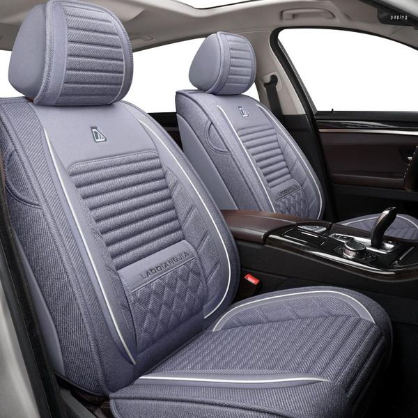 Автомобильные сиденья чехлы Fekofeko Flax Universal для всех моделей i30 IX25 IX3 Solaris Accent Azera Lantra i40 Elant