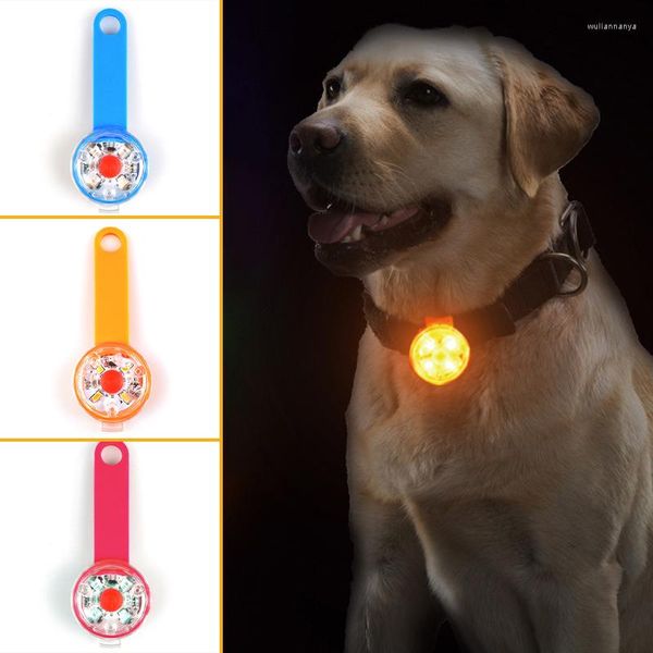 Köpek yakaları LED yakalı ışık kolye Geceleri Gece Yürüyüş USB Şarj Su geçirmez 8 Saat Bekleme Anahtarlama 3-Mode