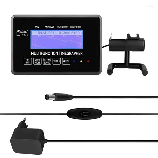 Relógio kits de reparo ts-1 mecânico timegrapher multifuncional instrumento de calibração ferramenta de reparos de tela tocável