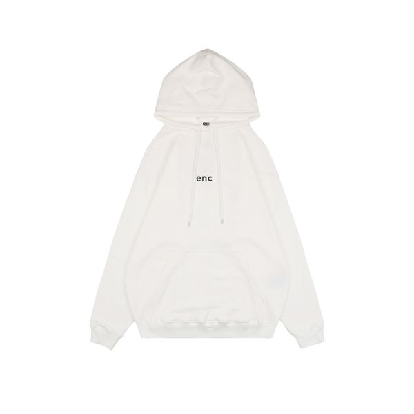 Duyou White Bordado vintage Paris Hoodies Designer de luxo Men molhas de moletons com capuz de moleto