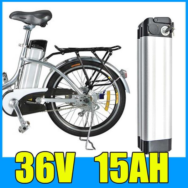 Batteria al litio 36V 15AH Batteria in lega di alluminio 42V Bicicletta elettrica Scooter E-bike