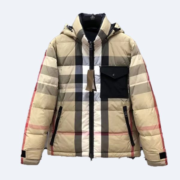 Großer Sale Wendejacke für Herren, Puffer-Winter-Daunenjacke, beidseitig wendbar, Mantel, Damen-Parka, modische Outdoor-Trenchcoats mit Kapuze