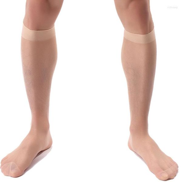 Meias masculinas fcare 5pairs 10pcs meias de tubo de verão Japão TNT ULTRA-TRANSPARENTE DE NYLON DE NYLON DE NYLO