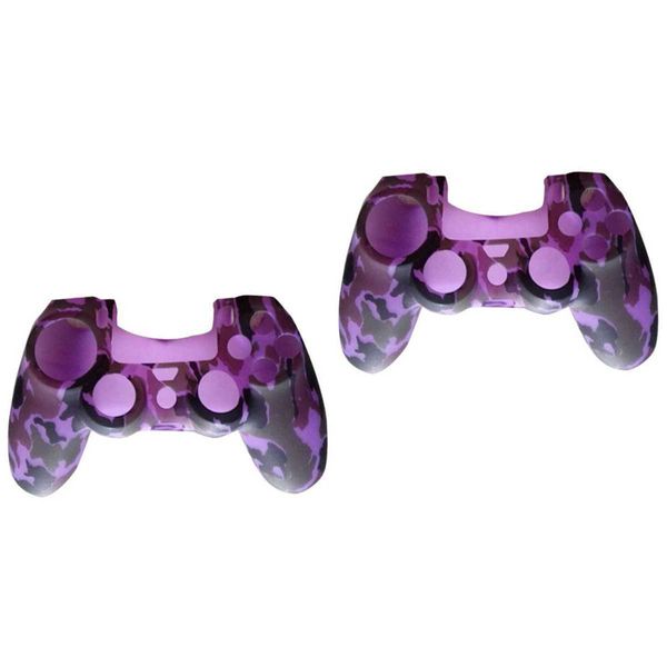 Controller Gamepad Accessori per cover in pelle Gioco Custodia in silicone Protezione Pelli in gomma Protezione per forniture Ps4