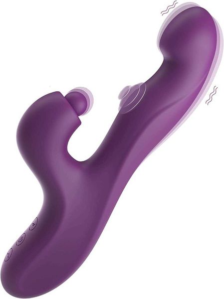 Sexspielzeug Klitoris Tracy's Dog Tapping Rabbit Vibrator für Klitoris G-Punkt-Stimulation Dreifach-Stimulator mit 3 x 5 10 Modi Adult Se Toys 1FUL